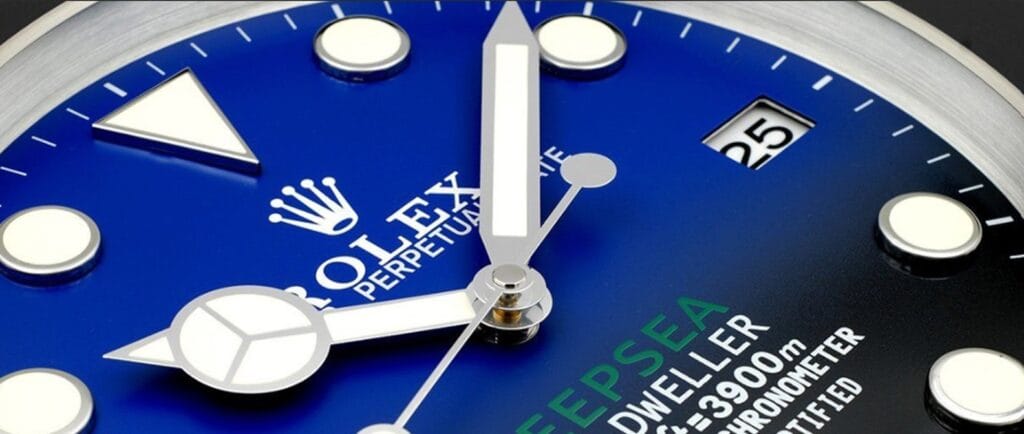 deepsea rolex wall clock
