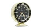 Rolex Submariner Gold Table Clock - Luxury Desk Clock by Clocks Atelier