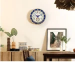 Yacht Master ll, Gold and Blue | Wall Clock - Image 4