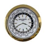 Patek WorldTimer Gold and White | Large Wall Clock