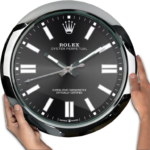 Oyster Perpetual Black | Wall Clock - Image 3