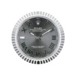 Rolex Datejust Wimbledon Steel | Wall Clock – Premium Rolex Wall Clock by Clocks Atelier