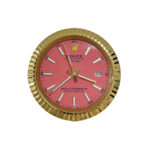 Datejust Gold Pink | Wall Clock
