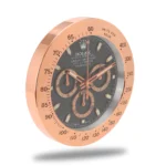 Daytona, Rose Gold and Black | Wall Clock - Image 3