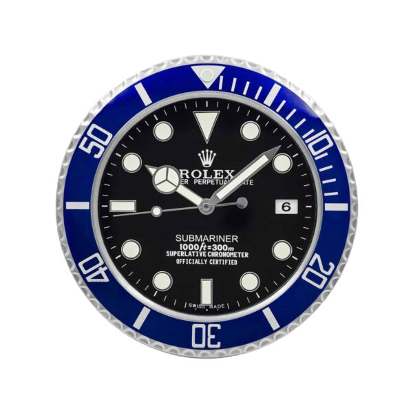 Submariner Blue and Black | Wall Clock