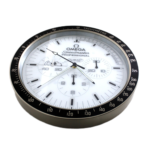 Rolex Submariner Wall Clock - Luxury Black Dial Horology by Clocks Atelier