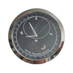 Patek Astronomical Steel and Black | Large Wall Clock