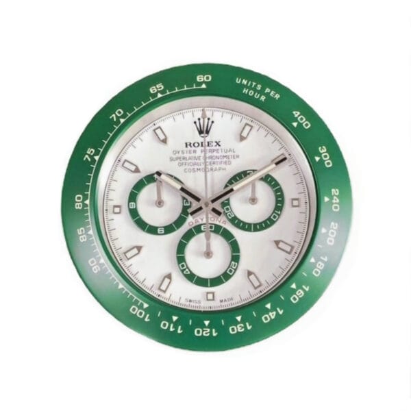 Daytona Green Edition | Wall Clock