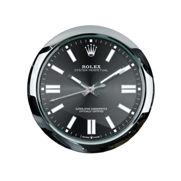 Oyster Perpetual Black | Wall Clock