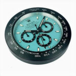 Daytona Black and Tiffany blue | Wall Clock - Image 2