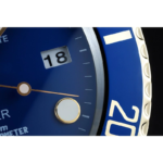 Submariner Bluesy, Gold and Blue | Wall Clock - Image 3