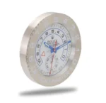 Yacht-Master II, Silver and White | Wall Clock - Image 3
