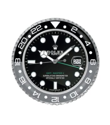 Rolex GMT Bruce Wayne Wall Clock - Luxury wall clock