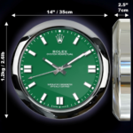 Oyster Perpetual Green | Wall Clock - Image 4
