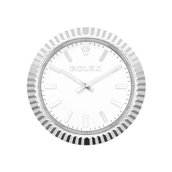 Presidential Solid Steel | Wall Clock