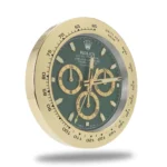 Daytona Style, Gold & Green | Wall Clock - Image 3