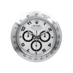 Daytona Silver | Wall Clock