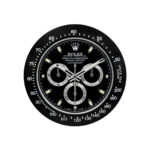 Daytona Style Black | Wall Clock