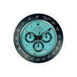 Daytona Black and Tiffany blue | Wall Clock