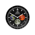 Speed Moon to Mars | Wall Clock