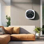 RADIOMIR Seal Silver Orange | Wall Clock - Image 6
