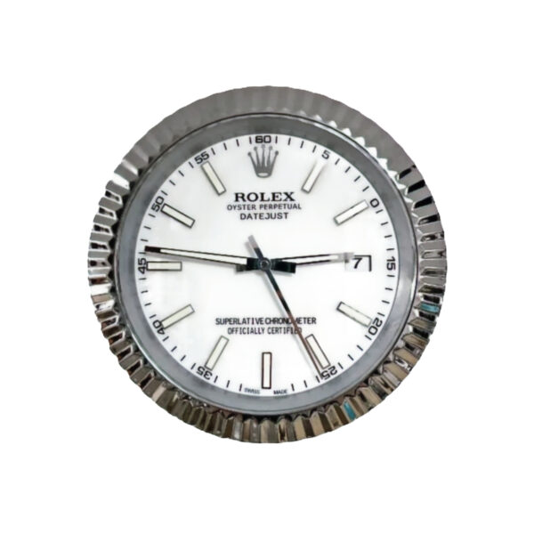 Datejust Fluted Steel | Wall Clock