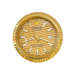 Datejust Gold Motif Dial | Wall Clock