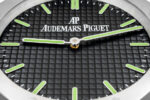 AP Royal Oak Steel and Black, Luminous Dial | Wall Clock - Image 4