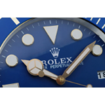 Submariner Bluesy, Gold and Blue | Wall Clock - Image 2