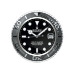 Yacht-Master, Steel Black | Wall Clock
