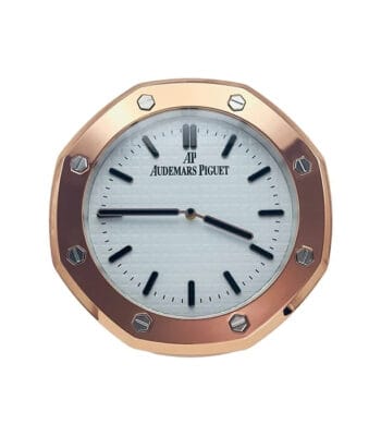 AP Royal Oak Rose Gold | Wall Clock – Premium Audemars Piguet Wall Clock by Clocks Atelier