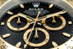 Daytona Style, Gold & Black | Wall Clock - Image 4