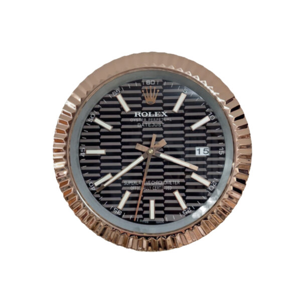 Datejust Rose Gold Motif | Wall Clock