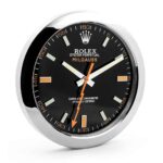 Milgauss, Silver & Black | Wall Clock - Image 2