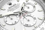 Daytona Style, Silver & White | Wall Clock - Image 3