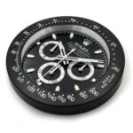 Daytona Style Black | Wall Clock - Image 2