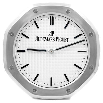 Audemars Piguet wall clock - ROYAL OAK WHITE