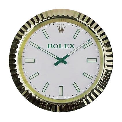 FORMULA 1 GOLD , Rolex wall clocks