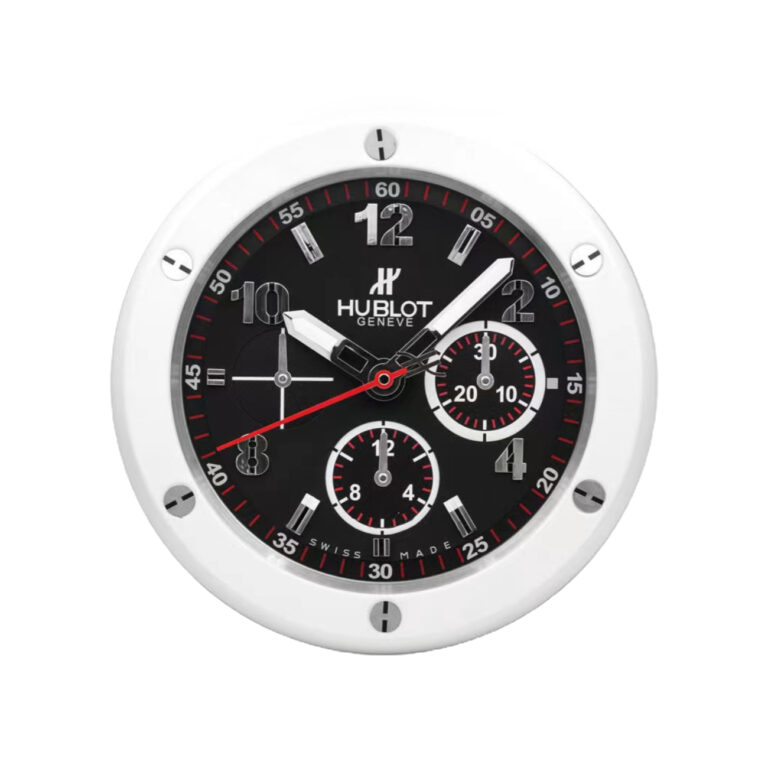 Hublot Big Bang White and Black - Best Wall Clock - Clocks Atelier