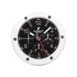 Hublot Big Bang White and Carbon dial wall clock - Modern wall clock - Clocks Atelier