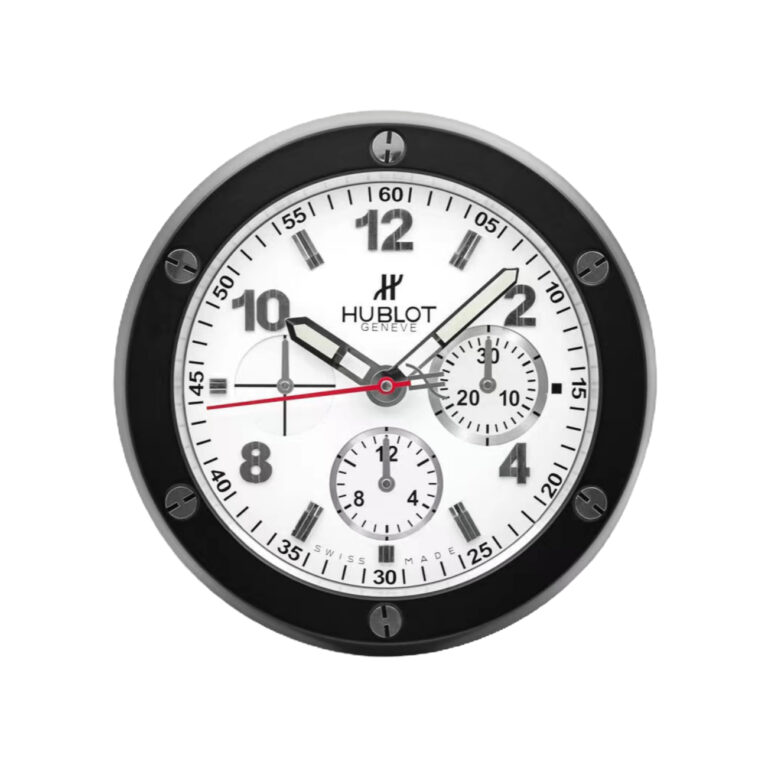 Hublot big bang black and white - Best wall clock - Clocks Atelier