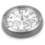 Big Bang Steel and White | Wall Clock - Image 2