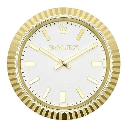 Rolex Wall clock Yellow gold