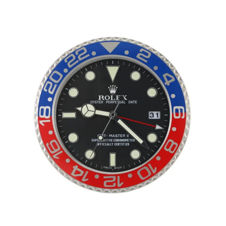 Rolex GMT Master PEPSI Wall Clock - Clocks Atelier