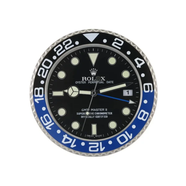 Rolex GMT Master batman Wall Clock - Clocks Atelier