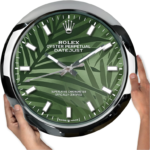 Oyster Perpetual Green Palm | Wall Clock - Image 2