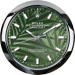 Oyster Perpetual Green Palm | Wall Clock - Image 6