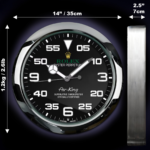 Oyster Perpetual Air King Black | Wall Clock - Image 4