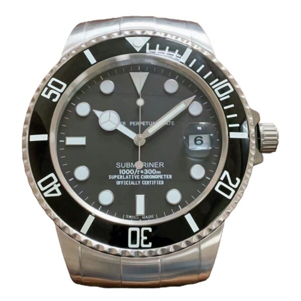 XL Rolex submariner black Large Wall Clock