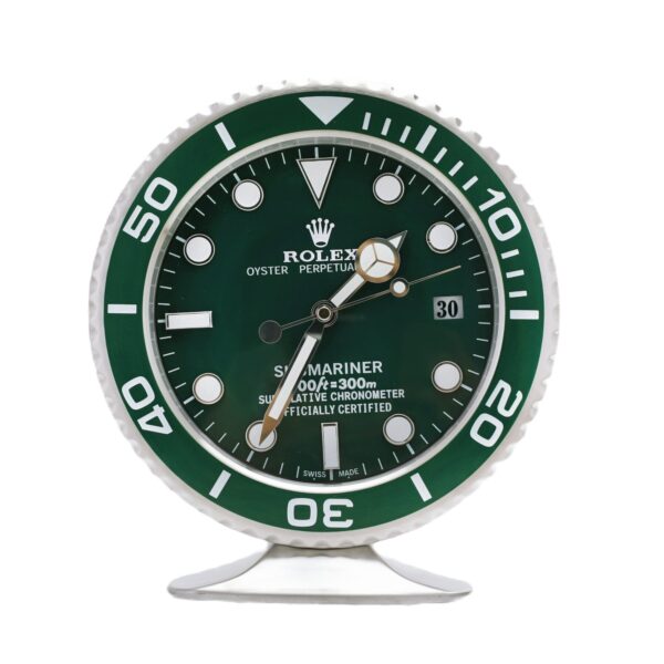 Submariner Hulk, Full Green | Desk Clock